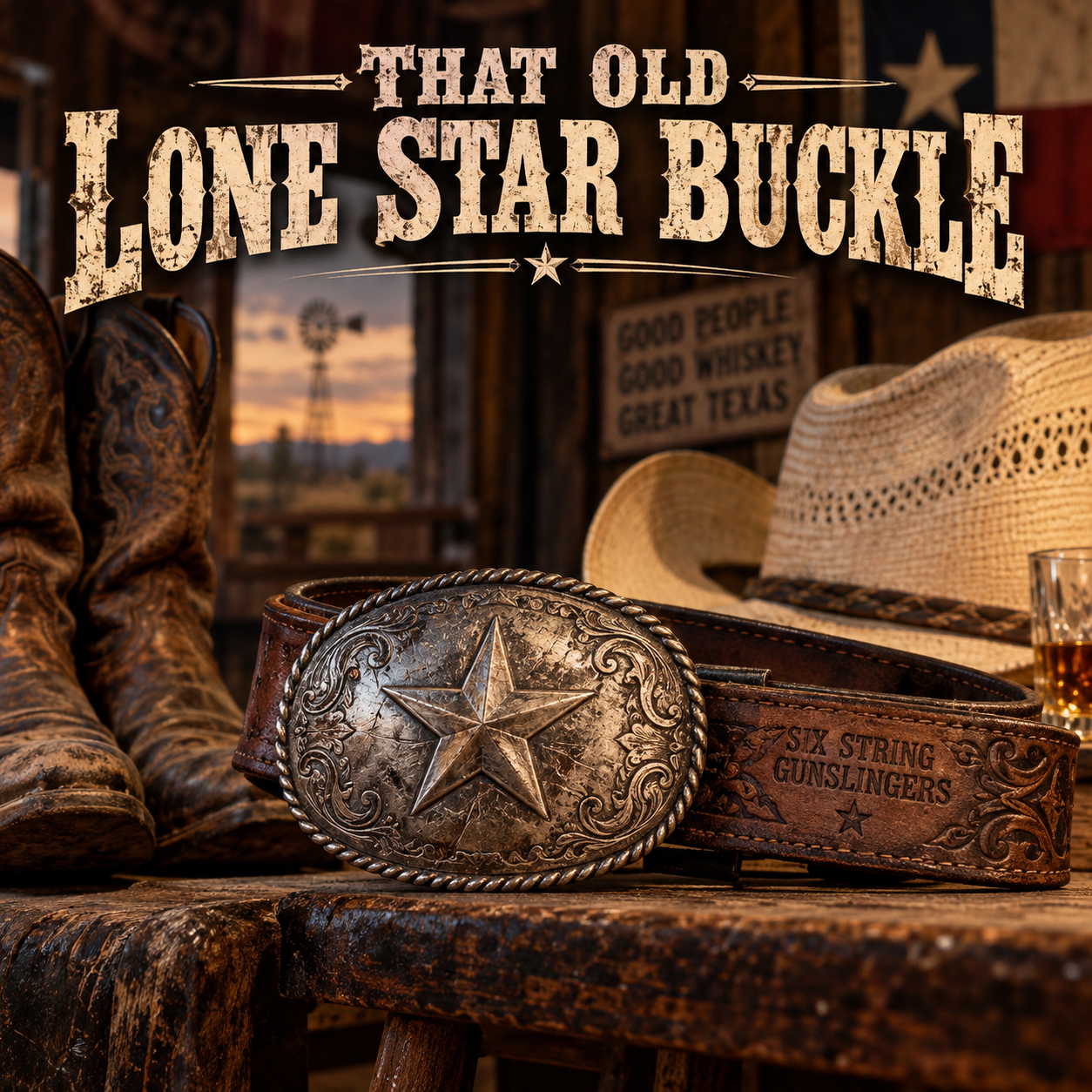 Single artwork for "That Old Lone Star Buckle"